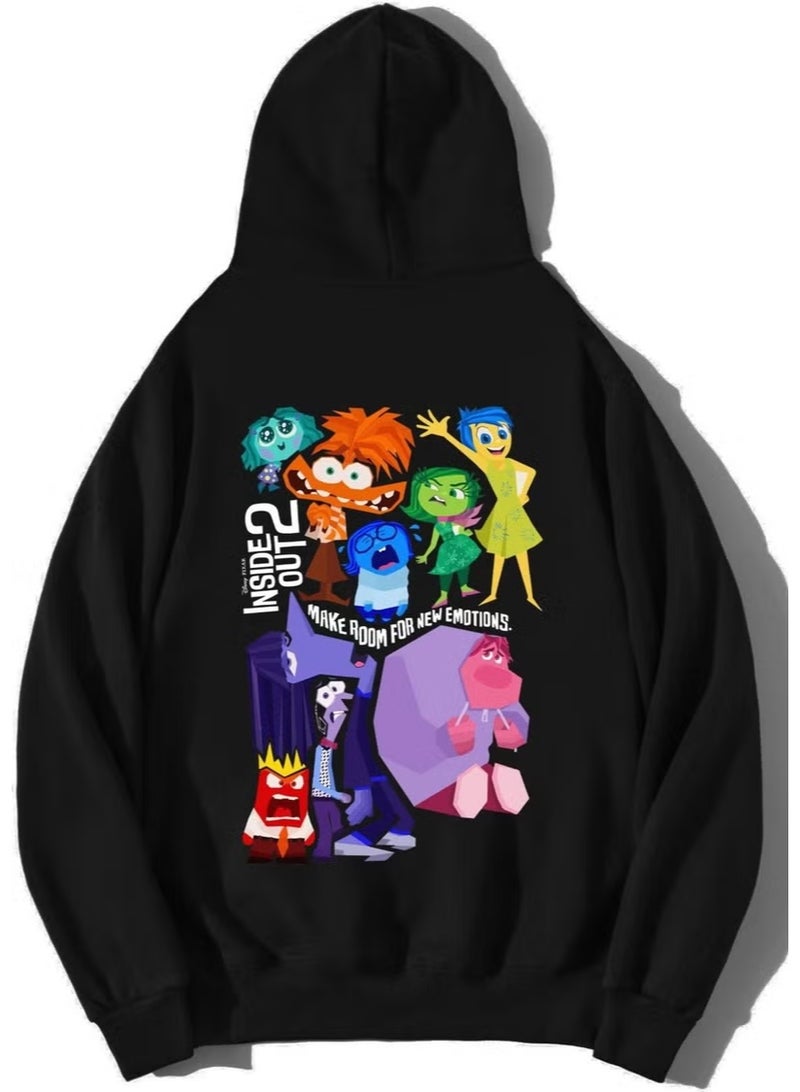 BRZ Collection Unisex Oversize Inside Out Make Room For New Emotions Hoodie - Image 1